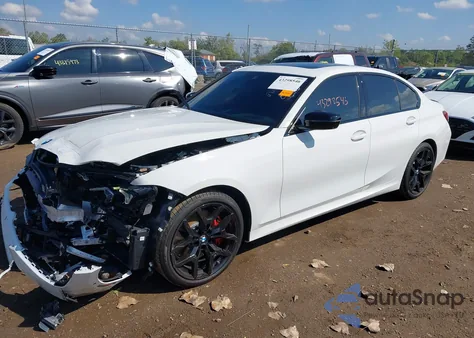 2025 BMW 3 Series 330I xDrive z USA, uszkodzony, nr VIN 3MW89CW0XS8F49860